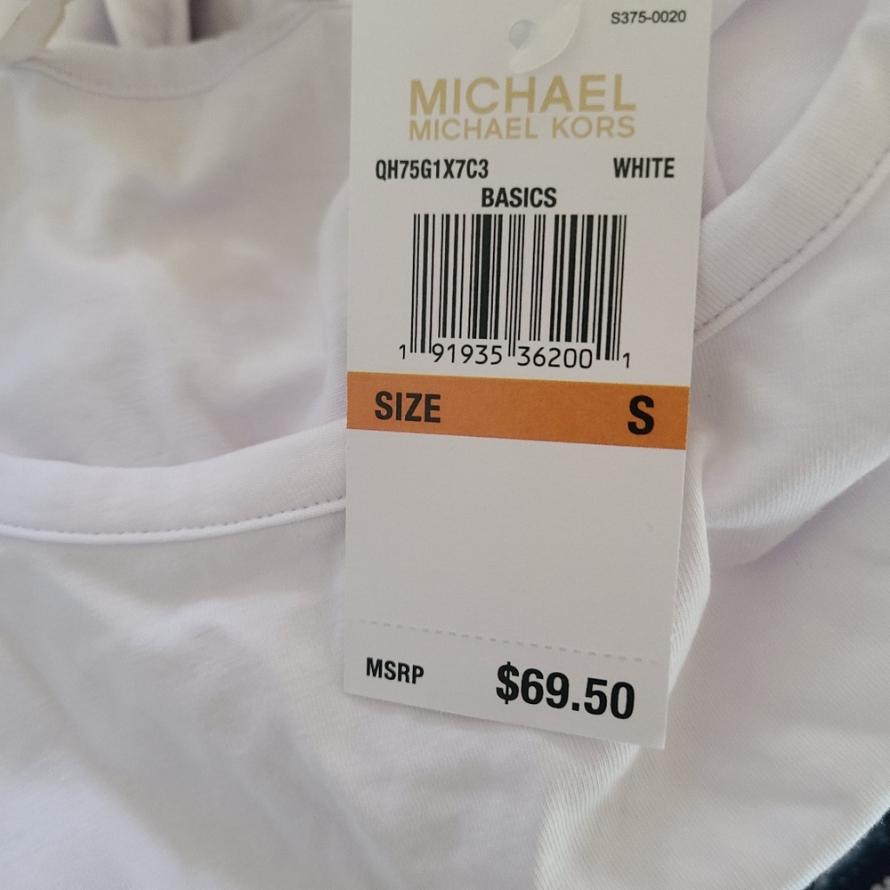 Michael kors woman's long sleeve talk with bling initials. - Picture 6 of 6